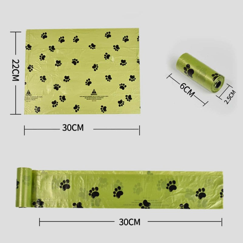Portable Poop Bags with Storage Box for Pets