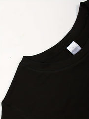 Slogan Print Short Sleeve Tee Sleep Dress