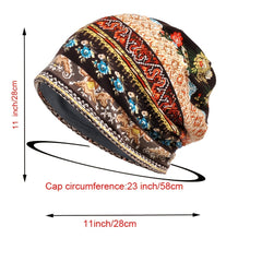 Men's Winter Beanie Hat Scarf Set Fleece Lined Snow Knit Ski Cap