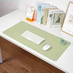 Medium Anti-slip Leather Mouse Pad Car Line Process Office Desk Pad