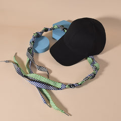 Braided Baseball Cap for Women - Outdoor Adjustable Casual Hat