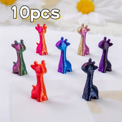 3D Printed Giraffe Desk Ornaments - Ideal Office Decor & Party Favors