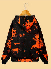 Halloween Skeleton Graphic Long Sleeve Hooded Sweatshirt Women's Sports Hoodie