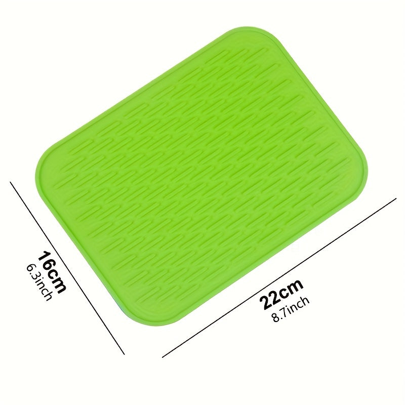 Non Slip Silicone Mat Heat Resistant Coaster Placemat Pot Mat Table Mat