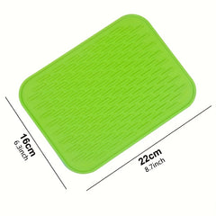 Non Slip Silicone Mat Heat Resistant Coaster Placemat Pot Mat Table Mat