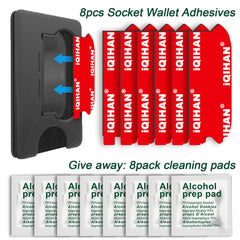 8pcs Replacement Sticky Adhesive Tapes for Socket Up Wallet & Socket Wallet Plas