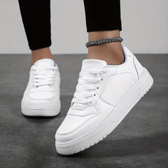 Women's Lace-up Casual Skate Shoes Platform Comfort Flats