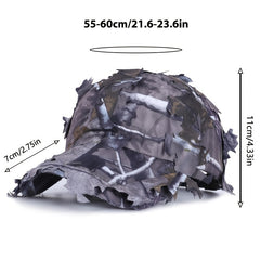 Jungle Leaves Camouflage Baseball Cap