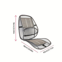 Summer Car Bamboo Wire Cushion Steel Wire Massage & Waist Support