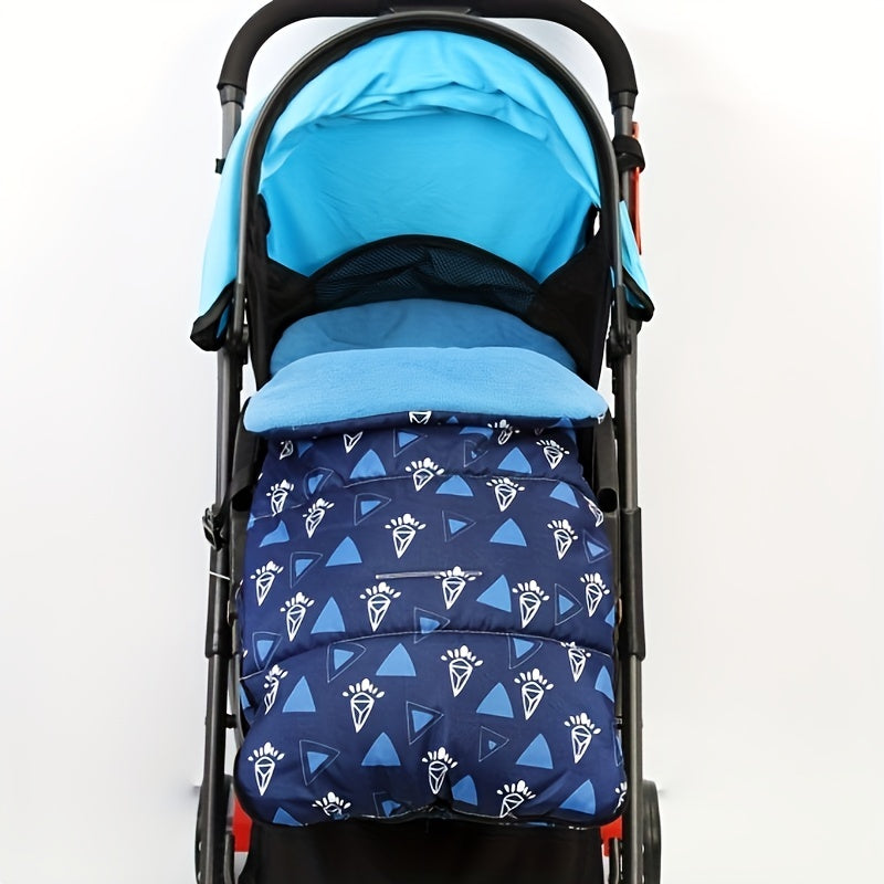 Thickened Baby Stroller Sleeping Bag Windproof Foot Cover