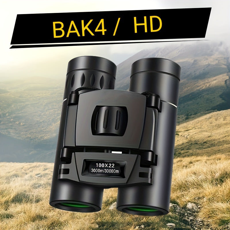 Compact High Power Binoculars Waterproof for Camping and Tourism