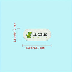 Custom Waterproof Clothing Name Labels Personalized Iron-On Marking
