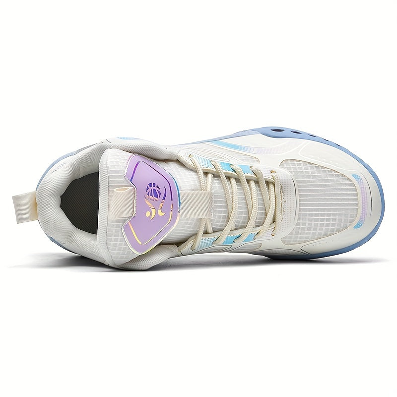 Men's Lace Up Non Slip Basketball Shoes