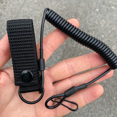 1pc Retractable Lanyard Safety Coiled Lanyard Anti lost Tool
