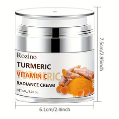 Turmeric Vitamin C Cream Moisturizing Firming Soothing Skin