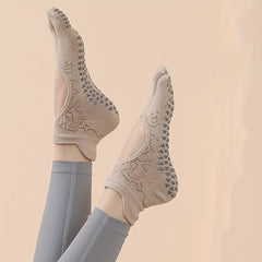 Professional Non Slip Yoga Socks Strap Cross Soft Comfort Sweat Absorption Socks