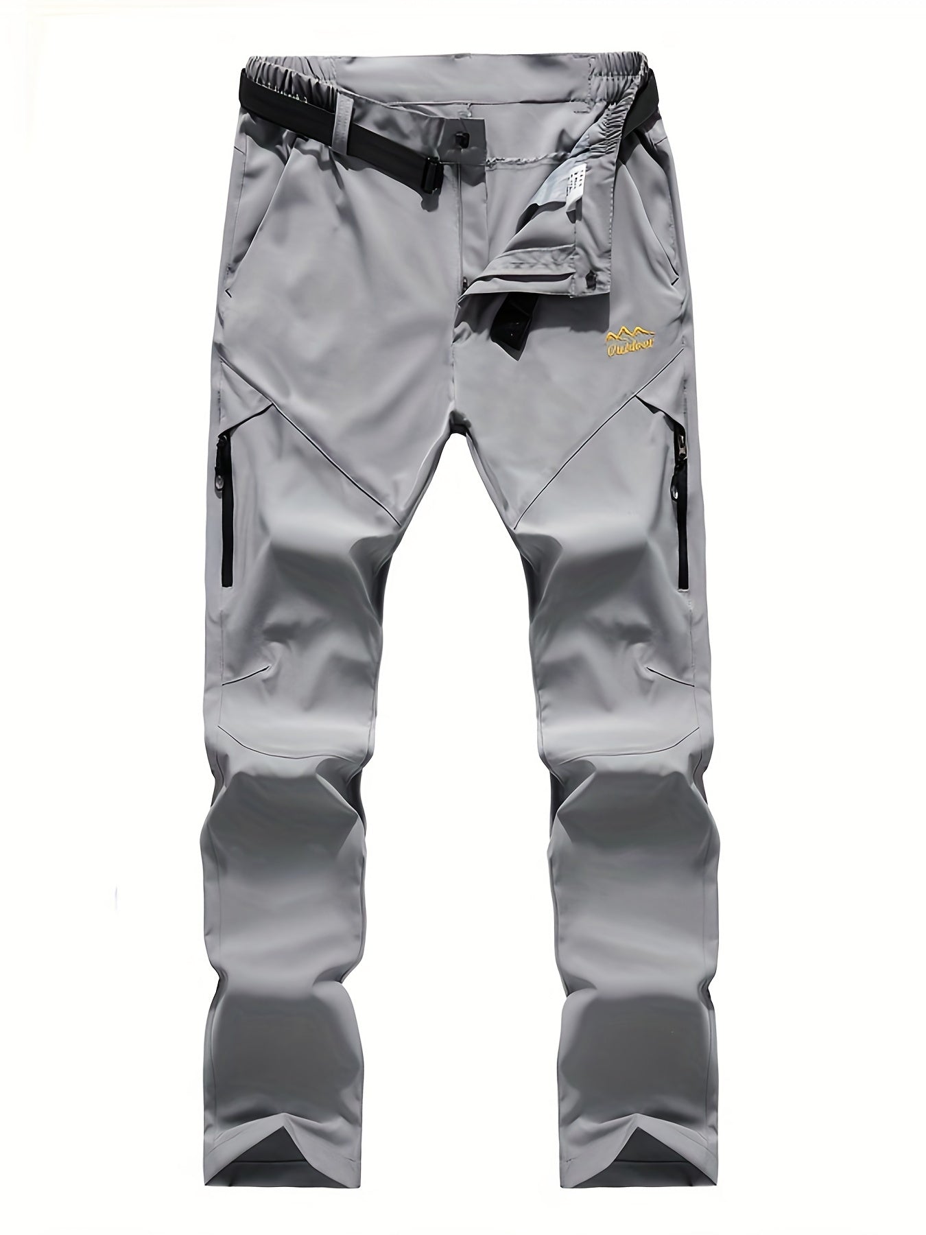 Men's Quick Dry Trousers Elastic Waist Active Pants