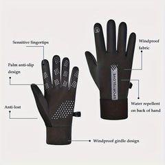 Full Finger Touch Screen Gloves for Outdoor Sports
