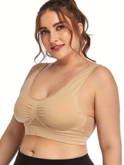 Seamless Sports Bra Breathable Workout Bra