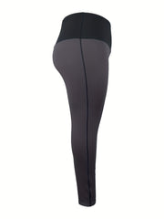 Colorblock High Rise Skinny Leggings