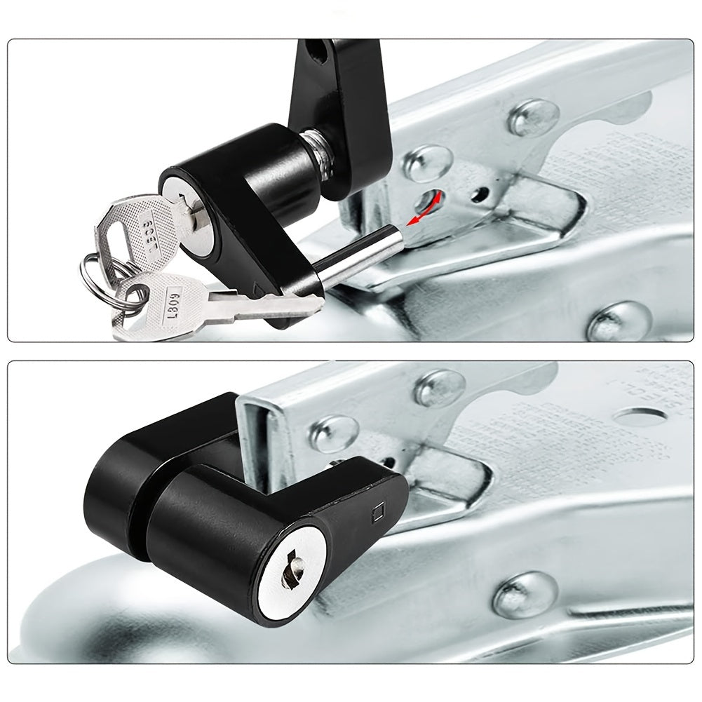 Trailer Hitch Lock - Rust Resistant Anti Theft Coupler Padlock