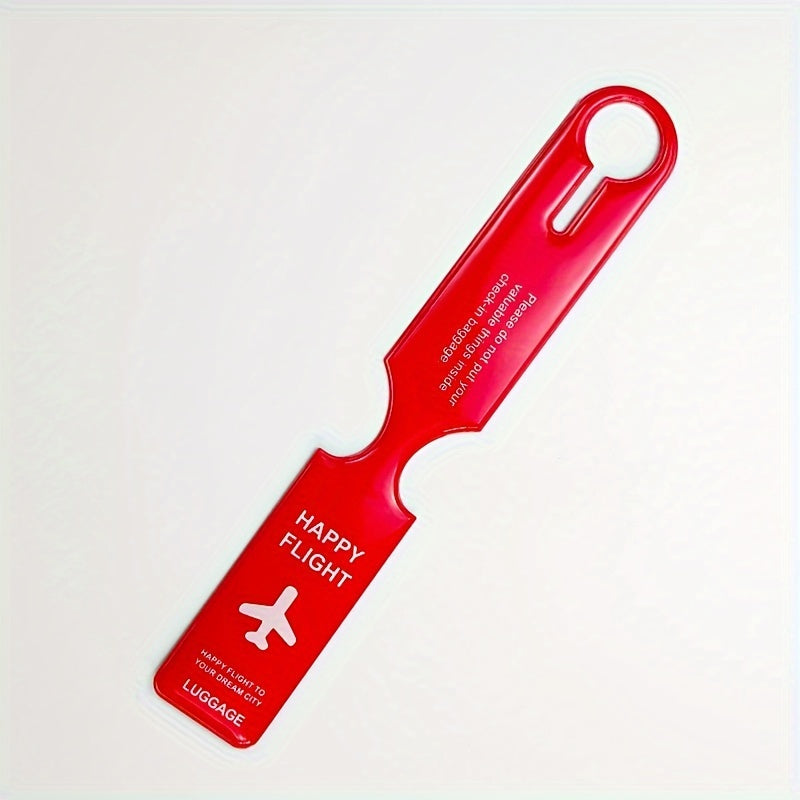 5pcs Airplane Registration Tag Family Package Luggage Tag Anti lost