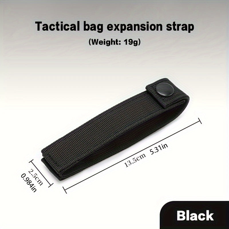 Outdoor Bag Fixed Buckle Nylon Webbing Buckle Backpack Expansion Strap