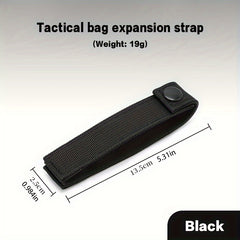 Outdoor Bag Fixed Buckle Nylon Webbing Buckle Backpack Expansion Strap