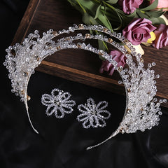 Bridal Crystal Headbands Crown Dress Accessories Wedding
