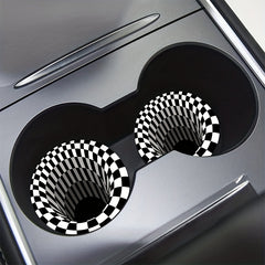 Waterproof Car Interior Coaster Anti-slip Decorative Set