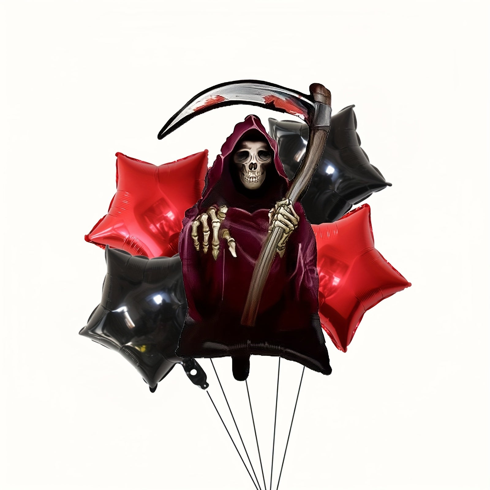 5pcs Halloween Balloons Of The Dead Foil Balloons