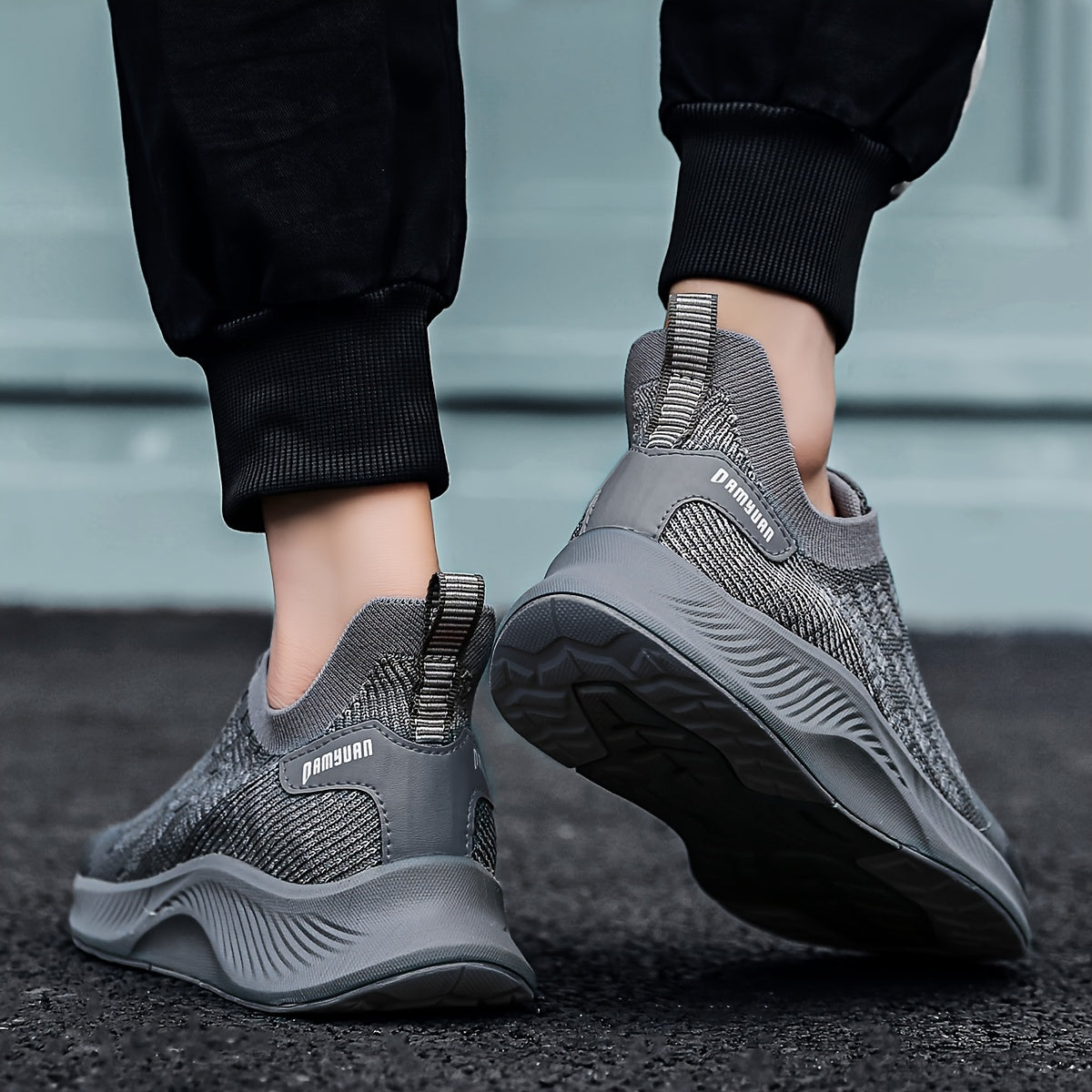 Men's Lace Cushion Running Shoes