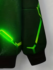 Green Light 3D Print Boys Sweatshirt Long Sleeve Pullover Top