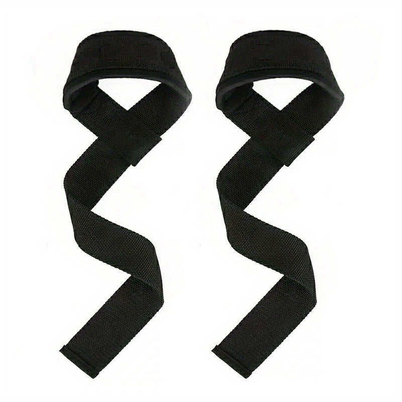 Adjustable Wrist Wrap Padded Lifting Straps for Weight Lifting