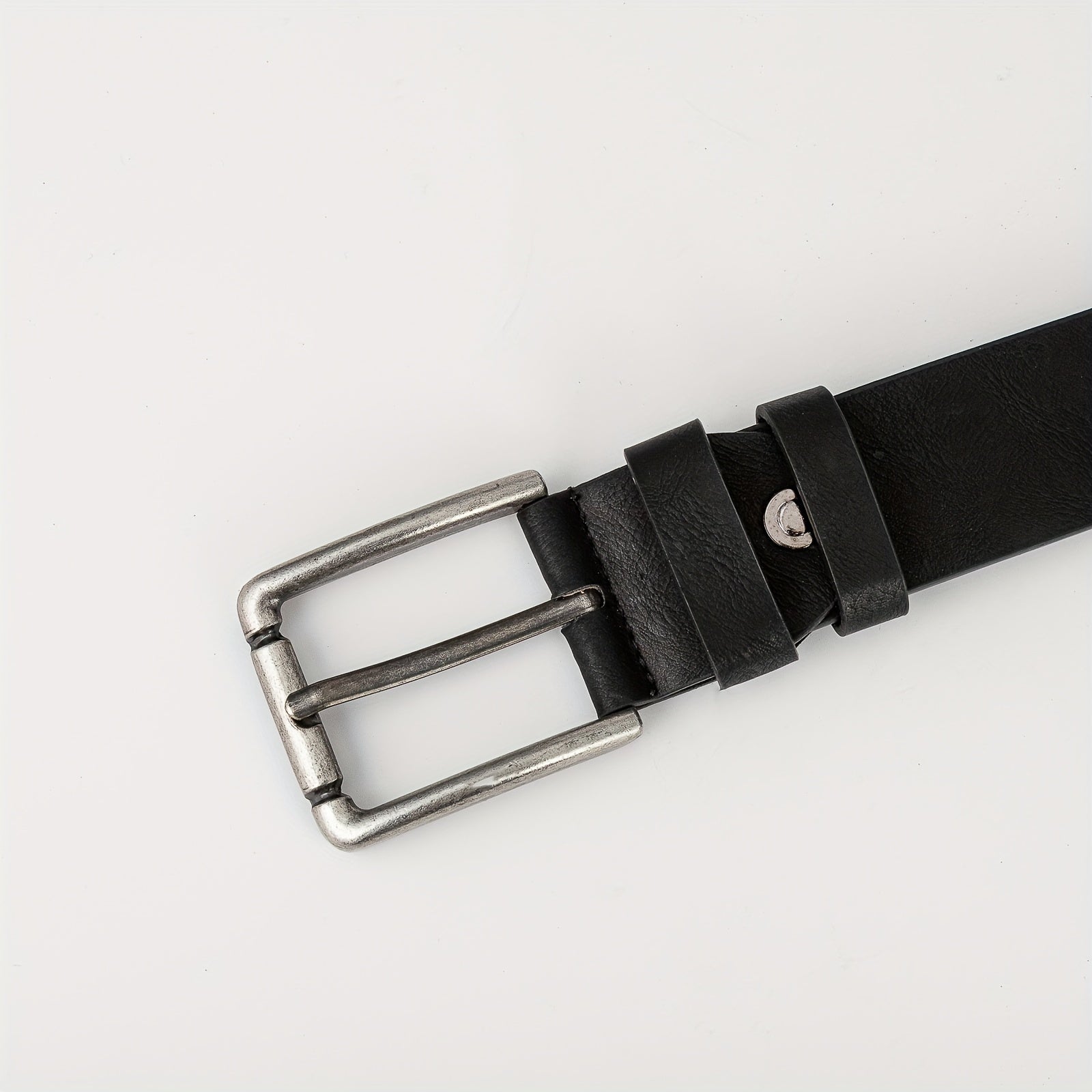 Pure Rivet Casual Belt PU Men's Leather Belt