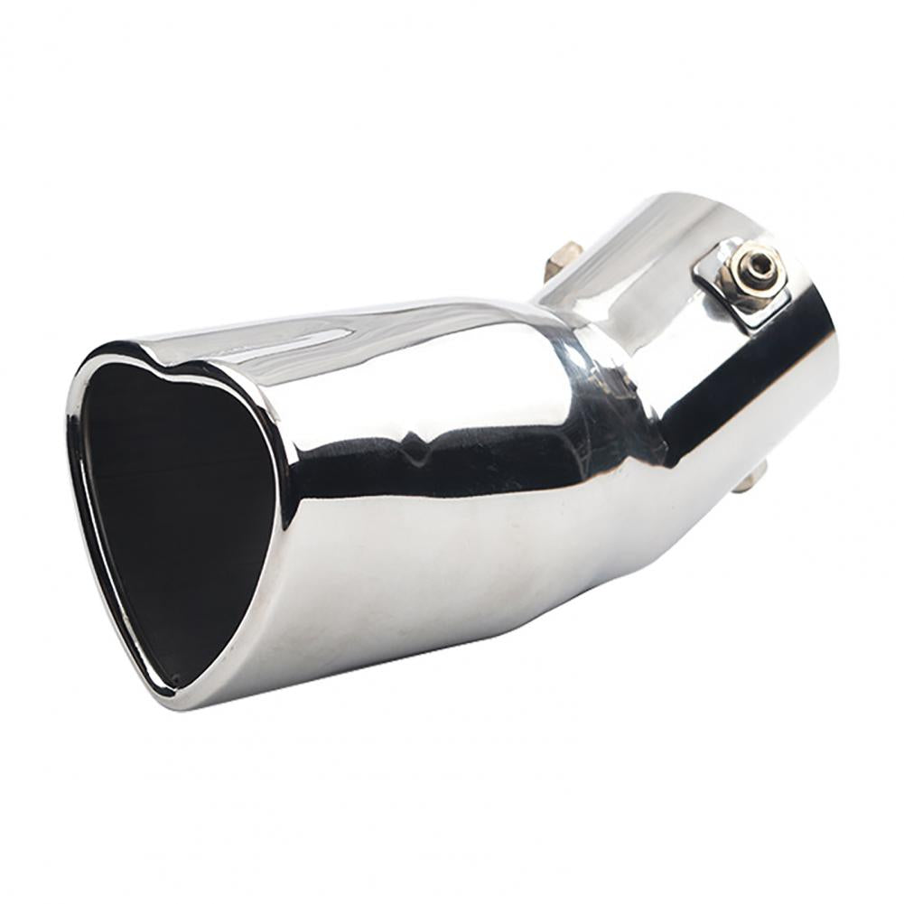 Heart Shaped Exhaust Tail Pipe Muffler Upgrade for Your Car