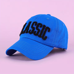 Cotton Baseball Cap Solid Couple Dad Hat Lightweight Adjustable Unisex Sun Hats
