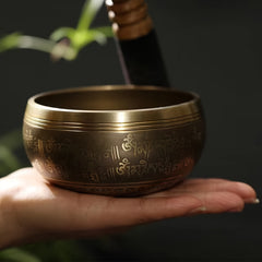 Nepal Handcrafted Singing Bowls Set for Mindfulness & Healing