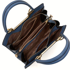 Women's Large Capacity Cowhide Tote Handbag for Moms