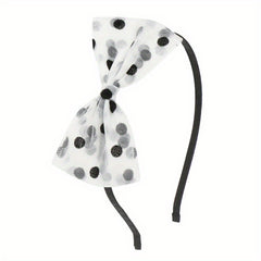 Halloween Mesh Hair Hoop with Cat Ears for Children