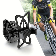 Universal 360 Rotating Silicone Bike Phone Holder