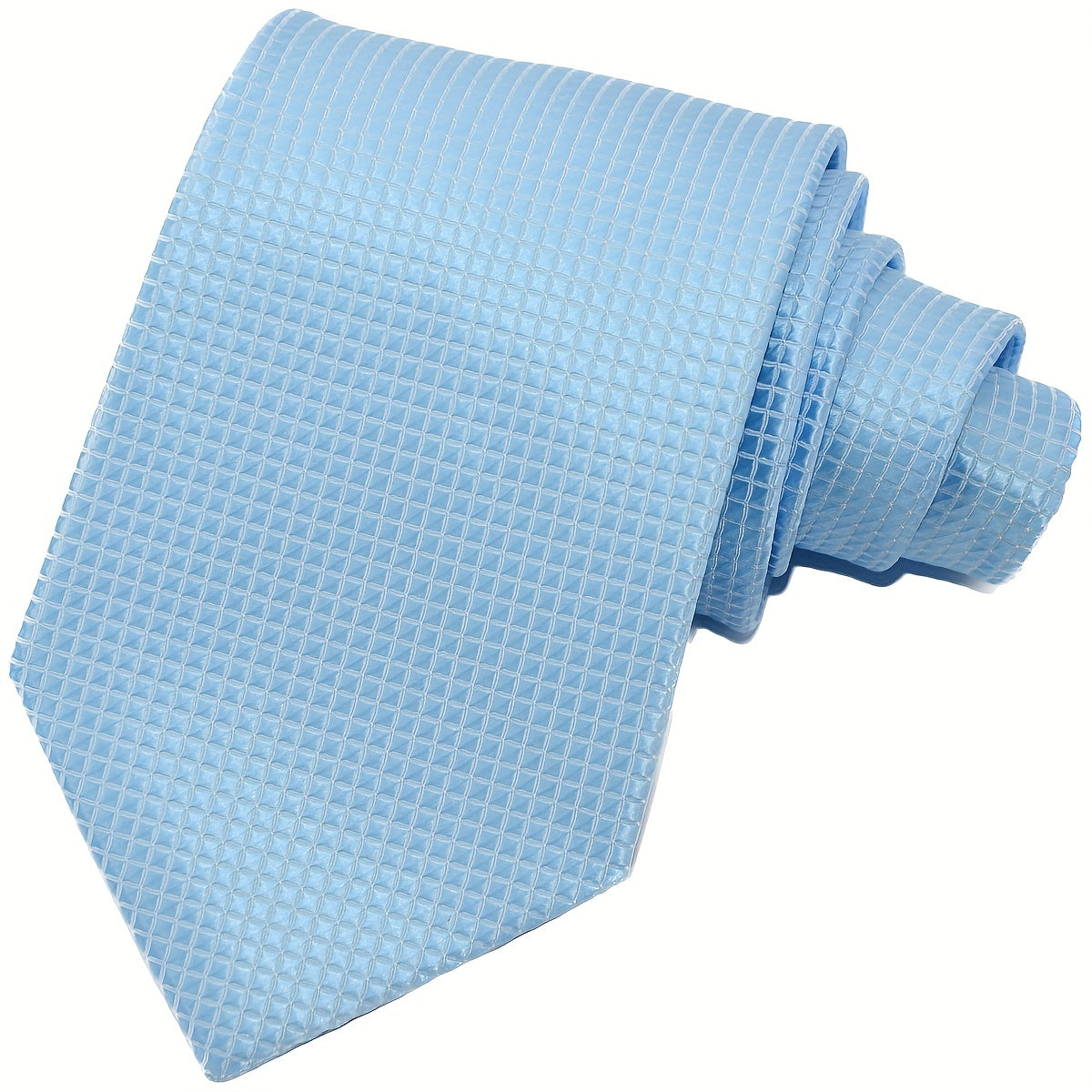 Men's Classic Plaid Style Business Tie in Box Packaging