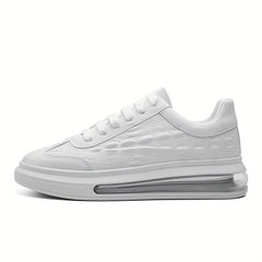 Men's Crocodile Pattern Skate Shoes Breathable Sneakers