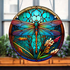 Dragonfly Window Hanging - Magical Home Decor Touch