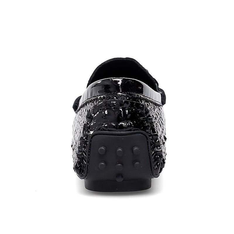 Metal Buckled Loafers Anti slip Casual Shoes