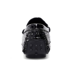 Metal Buckled Loafers Anti slip Casual Shoes
