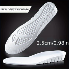 1pair Height Increase Insoles Arch Support Breathable Insoles