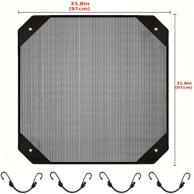 Central Air Conditioner Leaf Guard Mesh All Seasons AC Top Cover