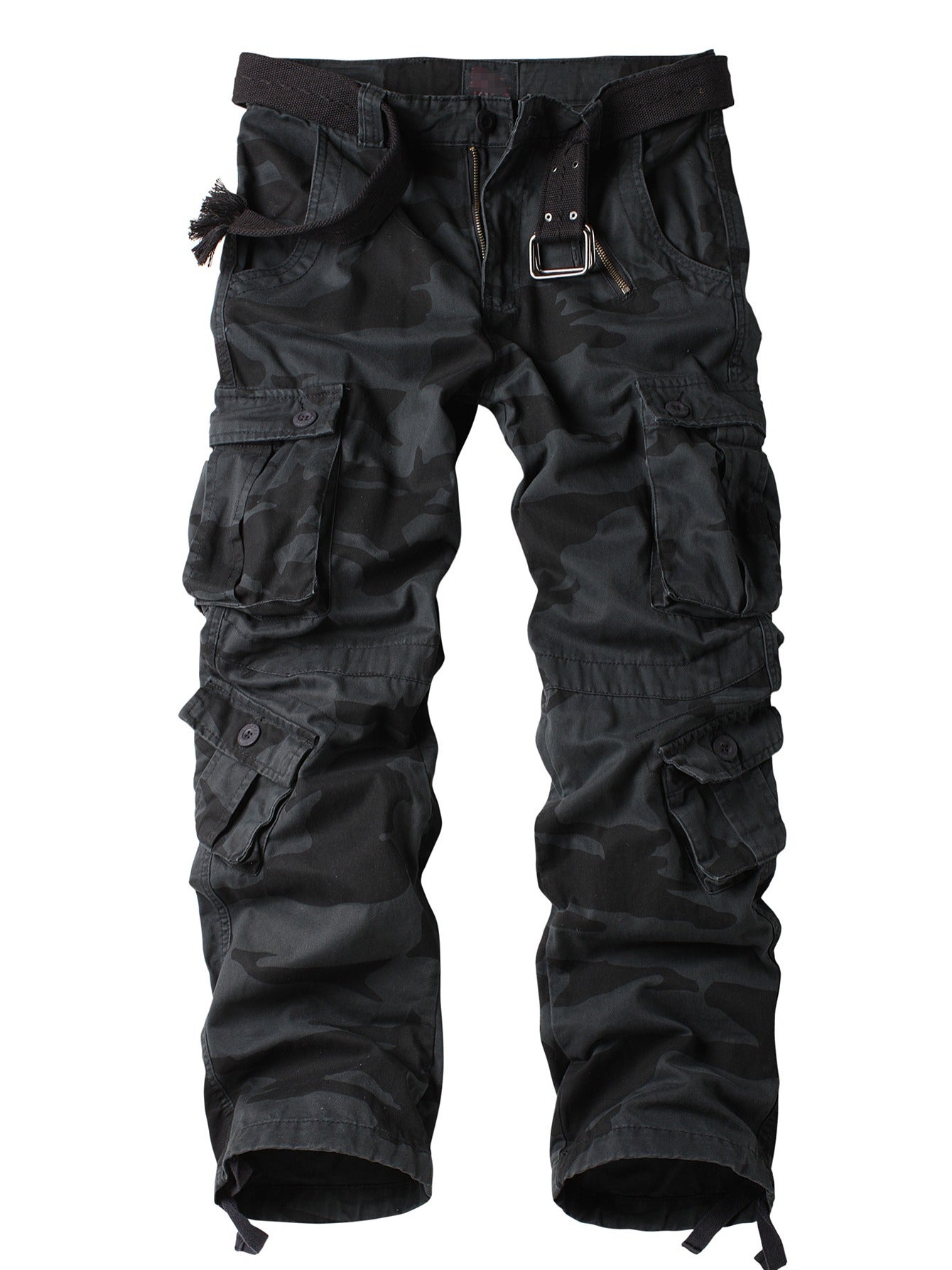 AKARMY Camo Pants Men's Outdoor Loose Cargo Pants