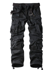 AKARMY Camo Pants Men's Outdoor Loose Cargo Pants